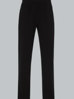 Fleece Freizeithose Schwarz