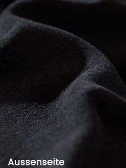Fleece Freizeithose Schwarz