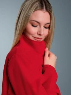 Fleecejacke Kirsch