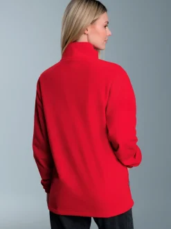 Fleecejacke Kirsch