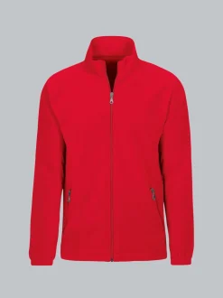 Fleecejacke Kirsch