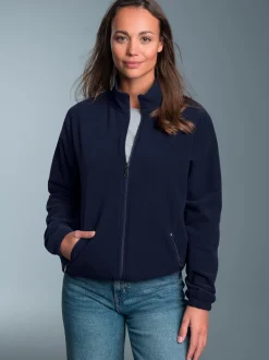 Fleecejacke Navy