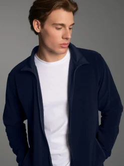Fleecejacke Navy