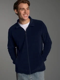 Fleecejacke Navy