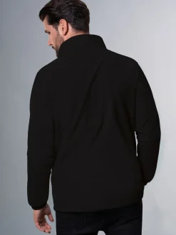 Fleecejacke Schwarz