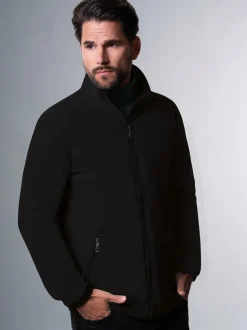Fleecejacke Schwarz
