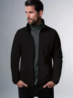 Fleecejacke Schwarz