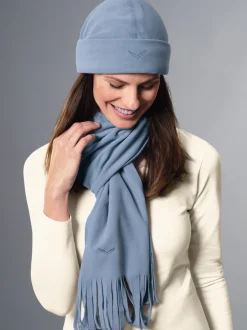 Fleeceschal Pearl-blue