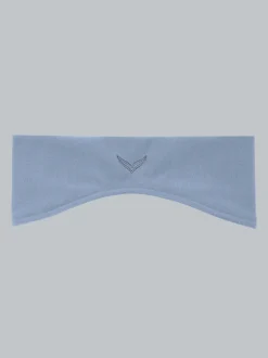 Fleecestirnband Pearl-blue