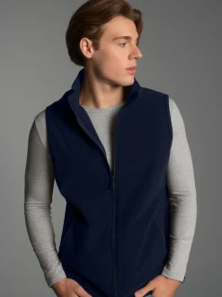 Fleeceweste Navy