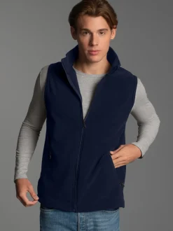 Fleeceweste Navy
