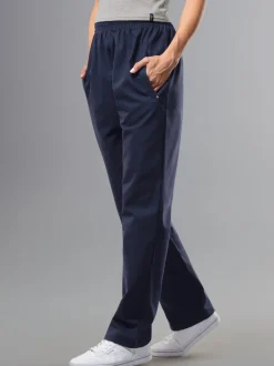 Freizeithose aus 100% Baumwolle Navy