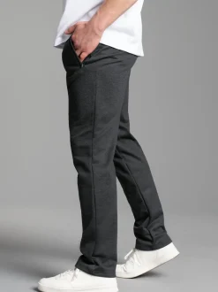 Freizeithose aus Sweat-Qualität Anthrazit-melange