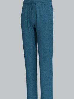Freizeithose aus Sweat-Qualität Nightblue-melange