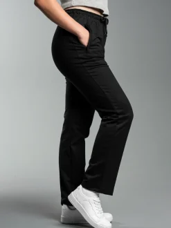 Freizeithose aus Sweat-Qualität Schwarz