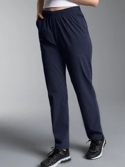 Freizeithose mit elastischer Kordel Navy