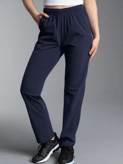 Freizeithose mit elastischer Kordel Navy
