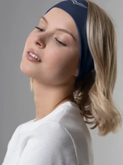 Haar-/Stirnband Navy