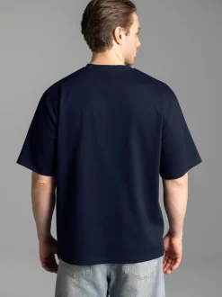 Heavy Oversized T-Shirt Navy