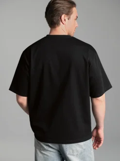Heavy Oversized T-Shirt Schwarz