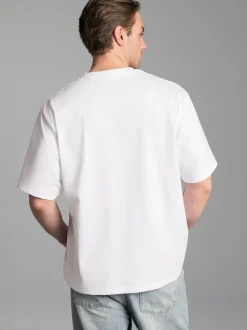 Heavy Oversized T-Shirt Weiss