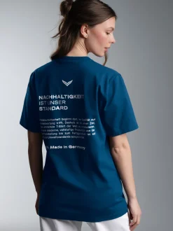 Heavy T Shirt 100% Baumwolle Night-blue
