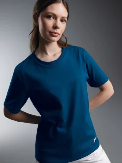 Heavy T Shirt 100% Baumwolle Night-blue