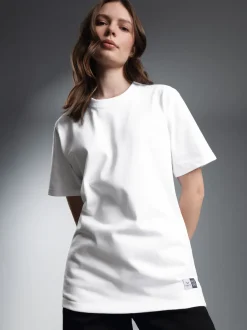 Heavy T Shirt 100% Baumwolle Weiss