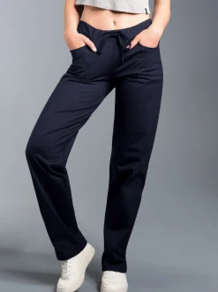Hüfthose DELUXE Baumwolle Navy