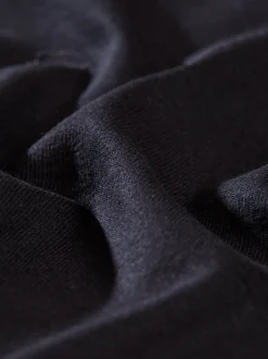 Hüftslip mit Spitze im Doppelpack Schwarz
