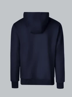 Hoodie aus SweatqualitätNavy