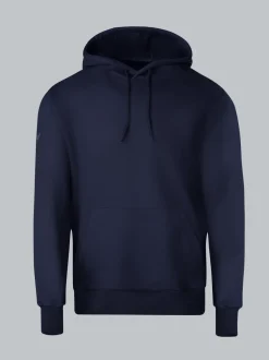 Hoodie aus SweatqualitätNavy