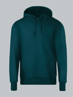 Hoodie aus SweatqualitätSaphir