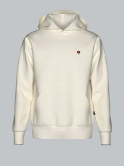 Hoodie mit Affe Charly-Stickmotiv Natur