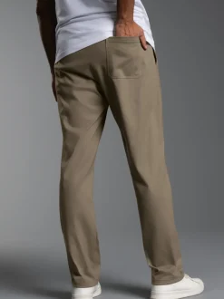 Hose DELUXE Baumwolle Taupe