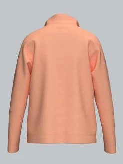 Jacke mit funkelnden Strass-Steinen Apricot