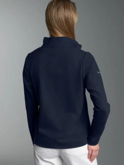 Jacke mit funkelnden Strass-Steinen Navy