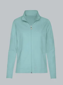 Jacke mit funkelnden Strass-Steinen Gletscher