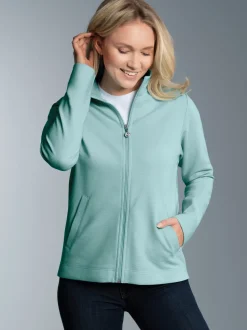 Jacke mit funkelnden Strass-Steinen Gletscher
