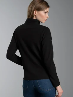 Jacke mit funkelnden Strass-Steinen Schwarz