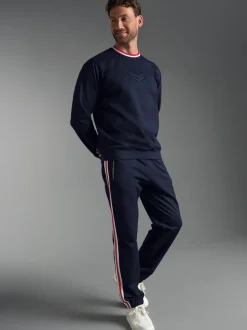 Jogginganzug aus bequemer Sweat-Qualität Navy
