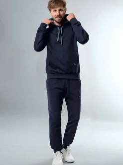 Jogginganzug aus Biobaumwolle Navy