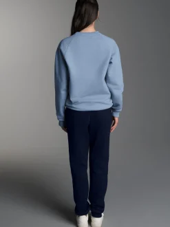 Jogginganzug in weicher Sweat-Qualität Pearl-blue