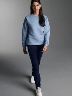 Jogginganzug in weicher Sweat-Qualität Pearl-blue