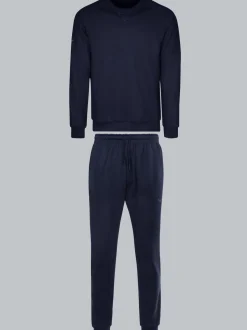 Jogginganzug in weicher Sweat-Qualität Navy