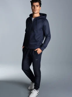 Jogginganzug mit Kapuze und ReißverschlussNavy