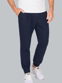 Jogginghose mit aufgesetzten Taschen Navy