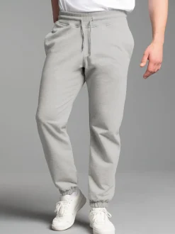 Jogginghose mit Bündchen Grau-melange