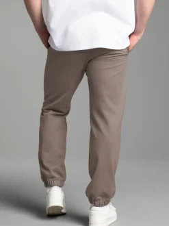 Jogginghose mit Bündchen Taupe