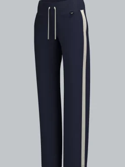 Jogginghose mit kontrastfarbigen Elementen Navy